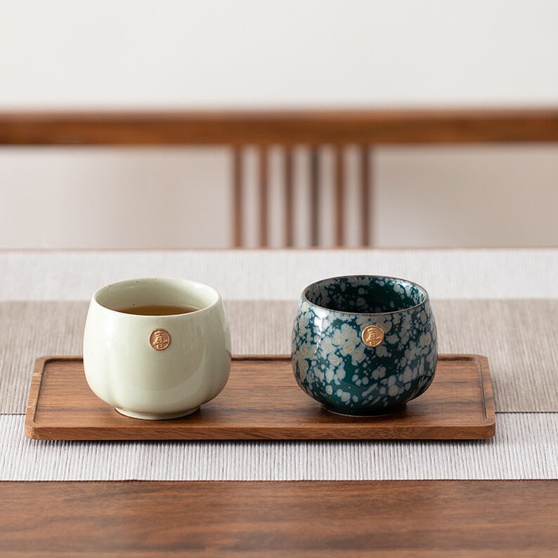 TANGPIN Teaceramic Teacups Set Chinese Kung Fu Tea Cup With Etsy