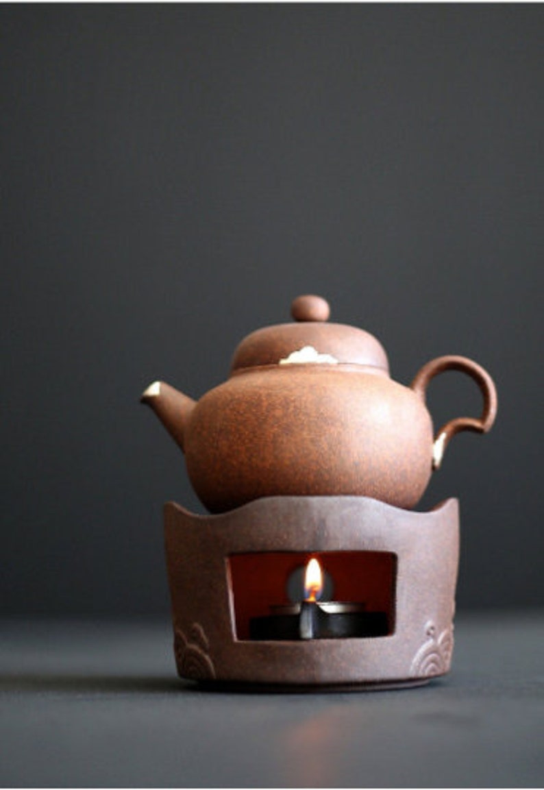 TANGPIN TEA Ceramic Teapot Fire Stove Tea Heater Chinese Kung Etsy
