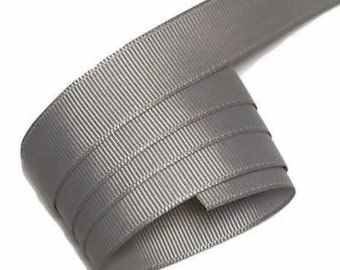 5 yards Gray 5//8/" grosgrain ribbon by the yard DIY hair bows