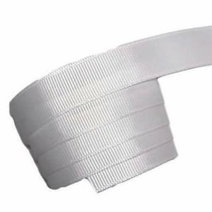 White 5/8” grosgrain ribbon solid by the yard diy hair bows
