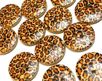 Magnets or Scrapbook Flair Zebra Print Cow Print Giraffe Print Tiger Print Kitchen Decor Set Of 6 Animal Print 1.25 or Pinback Buttons