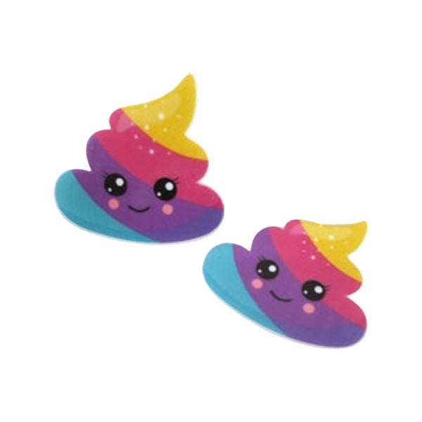 Poop Emoji With Hair Etsy