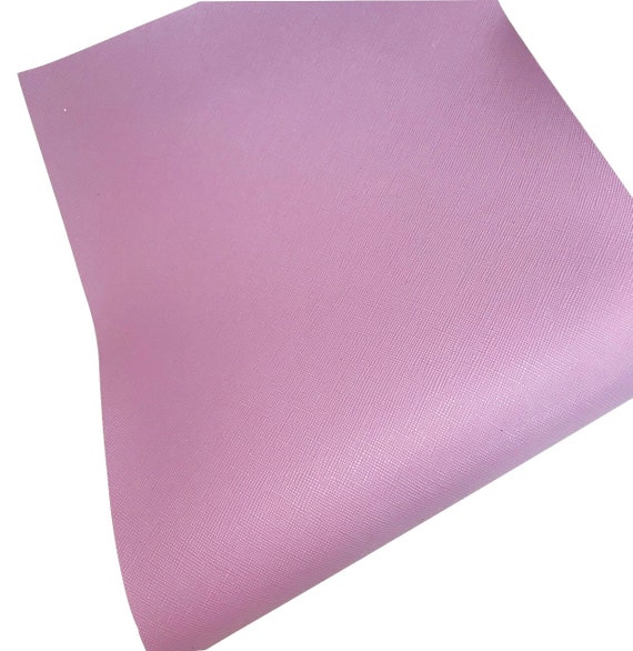 Lavender Solid Saffiano Faux Leather Sheets Synthetic Vinyl | Etsy