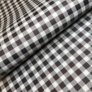 Black buffalo plaid printed faux leather sheets, pattern vinyl fabric, diy hair bow and earrings, craft supplies, 1/2 or full sheet