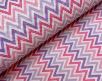 Pink & Purple Chevron Print Faux Leather Sheet: DIY Craft Supplies Bows Earrings Keychains