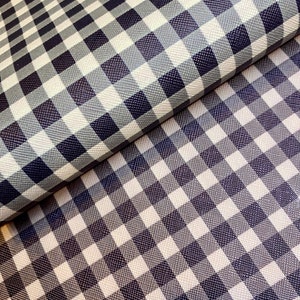Cream buffalo plaid printed faux leather sheets, pattern vinyl fabric, diy hair bow and earrings, craft supplies