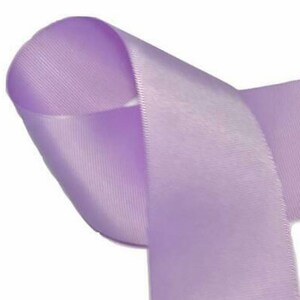 Lavender 2 1/4” grosgrain ribbon solid by the yard diy hair bows