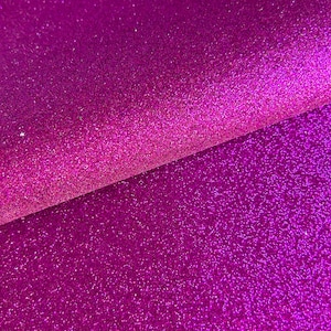 Purple fine glitter canvas faux leather sheets sparkle synthetic vinyl fabric diy baby hair bows earrings accessories crafting