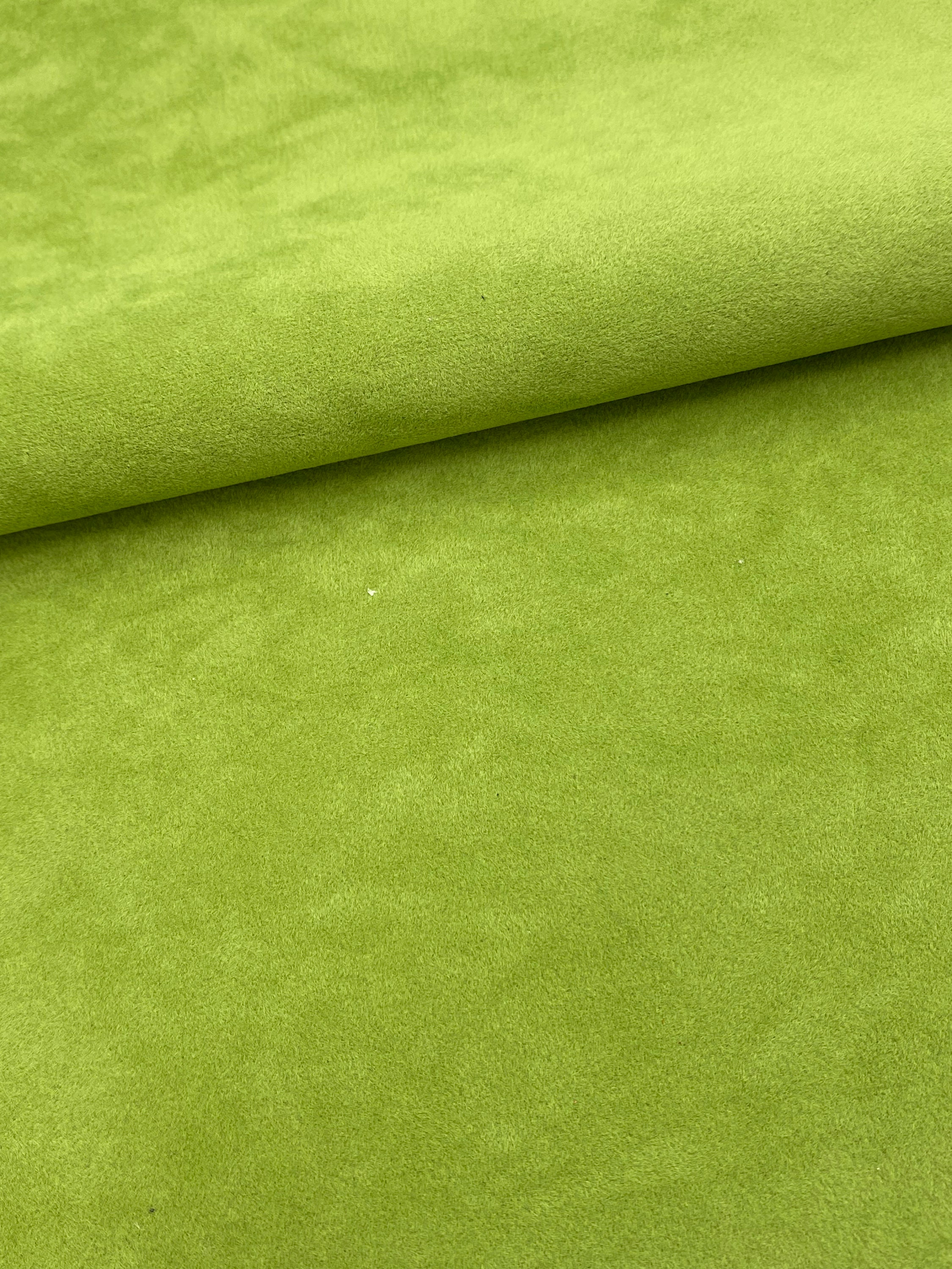Etsy Green Fabric - Suede