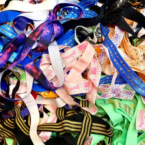 Grab Bag Printed Fold Over Elastic FOE: DIY Headbands & Hair Ties