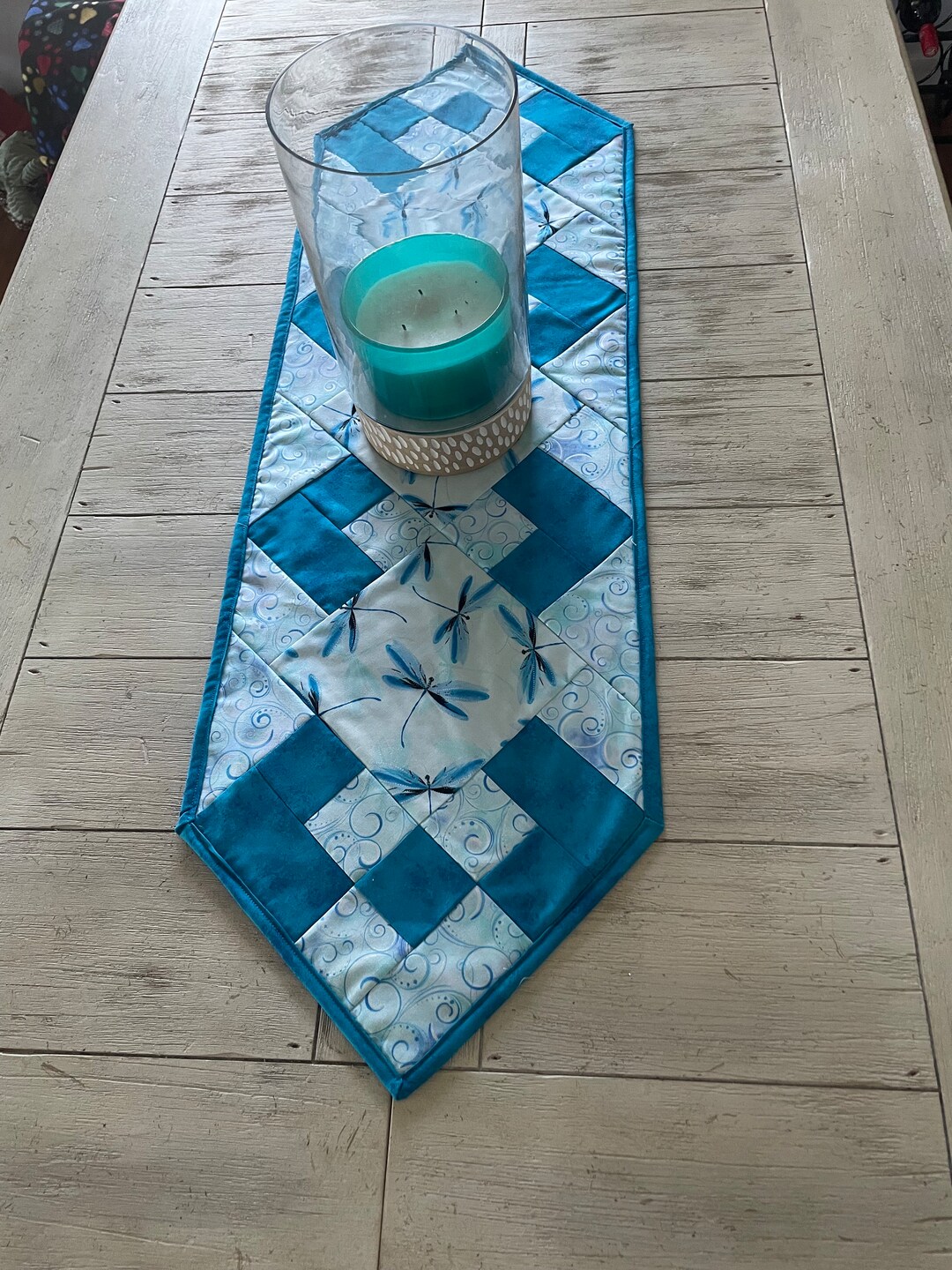 Quilted Dragonflies Table Runner - Etsy