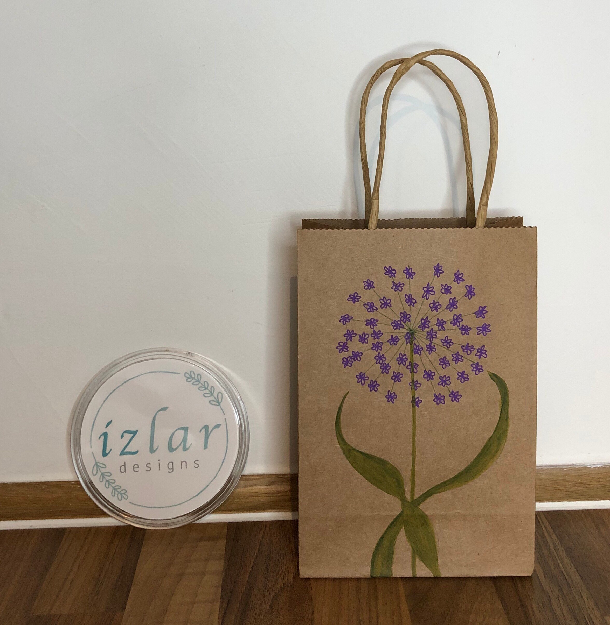 Extra Small Gift Bags EcoFriendly & HandPainted Etsy