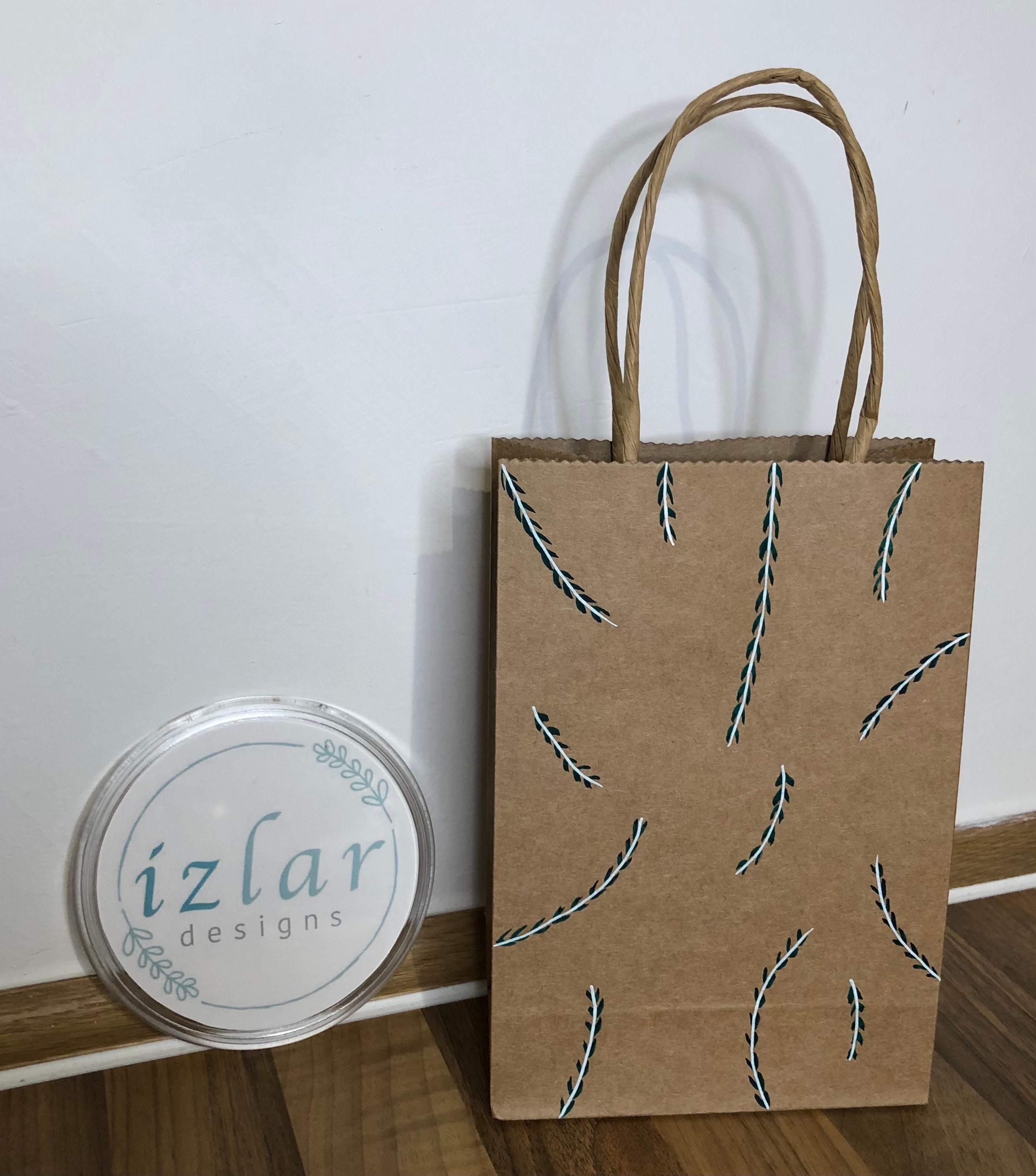 Extra Small Gift Bags EcoFriendly & HandPainted Etsy