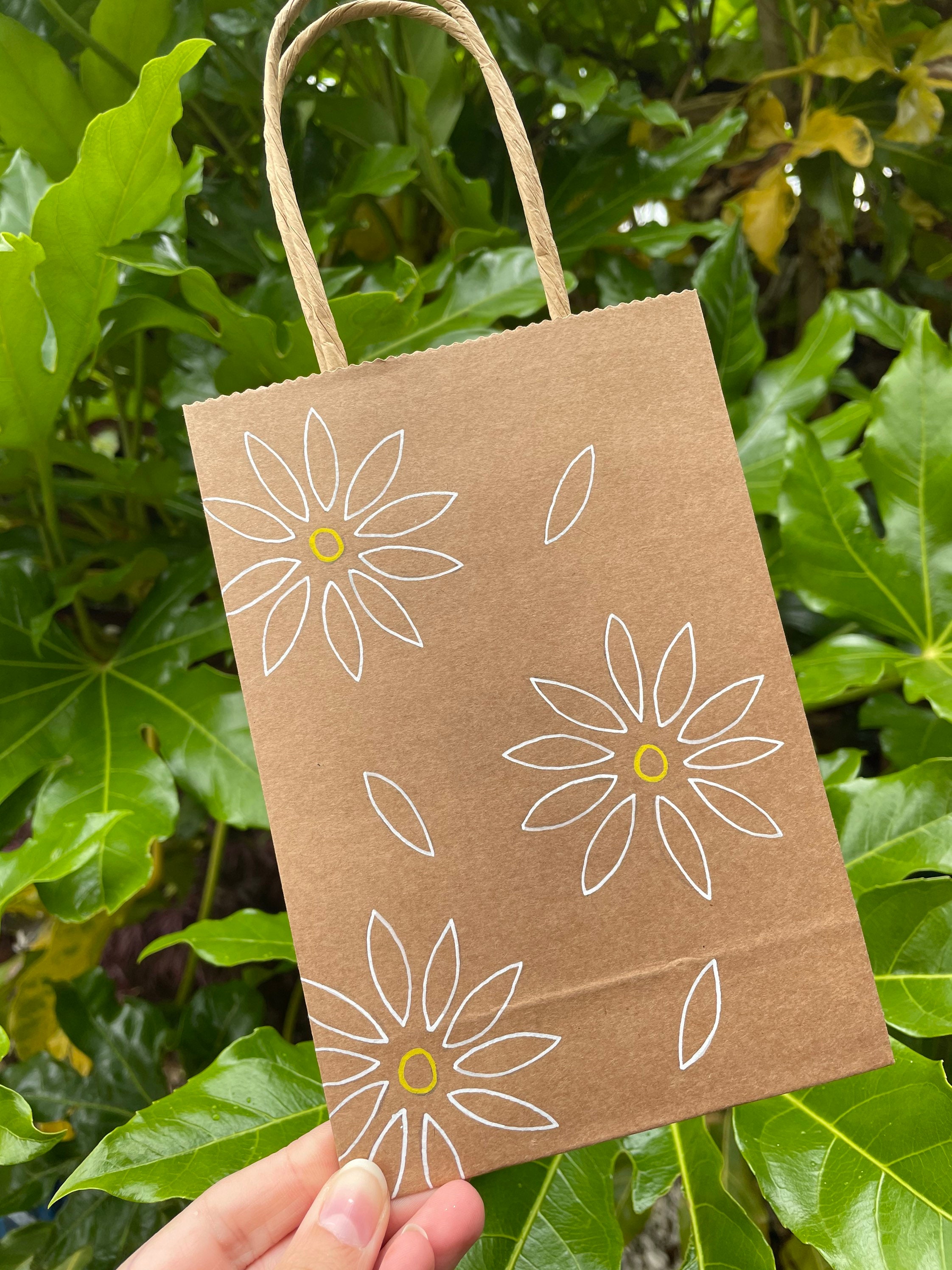 Extra Small Gift Bags EcoFriendly & HandPainted Birthday Etsy