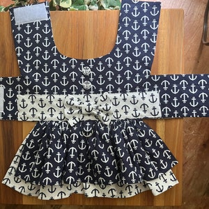 Anchors Aweigh Dog Dress