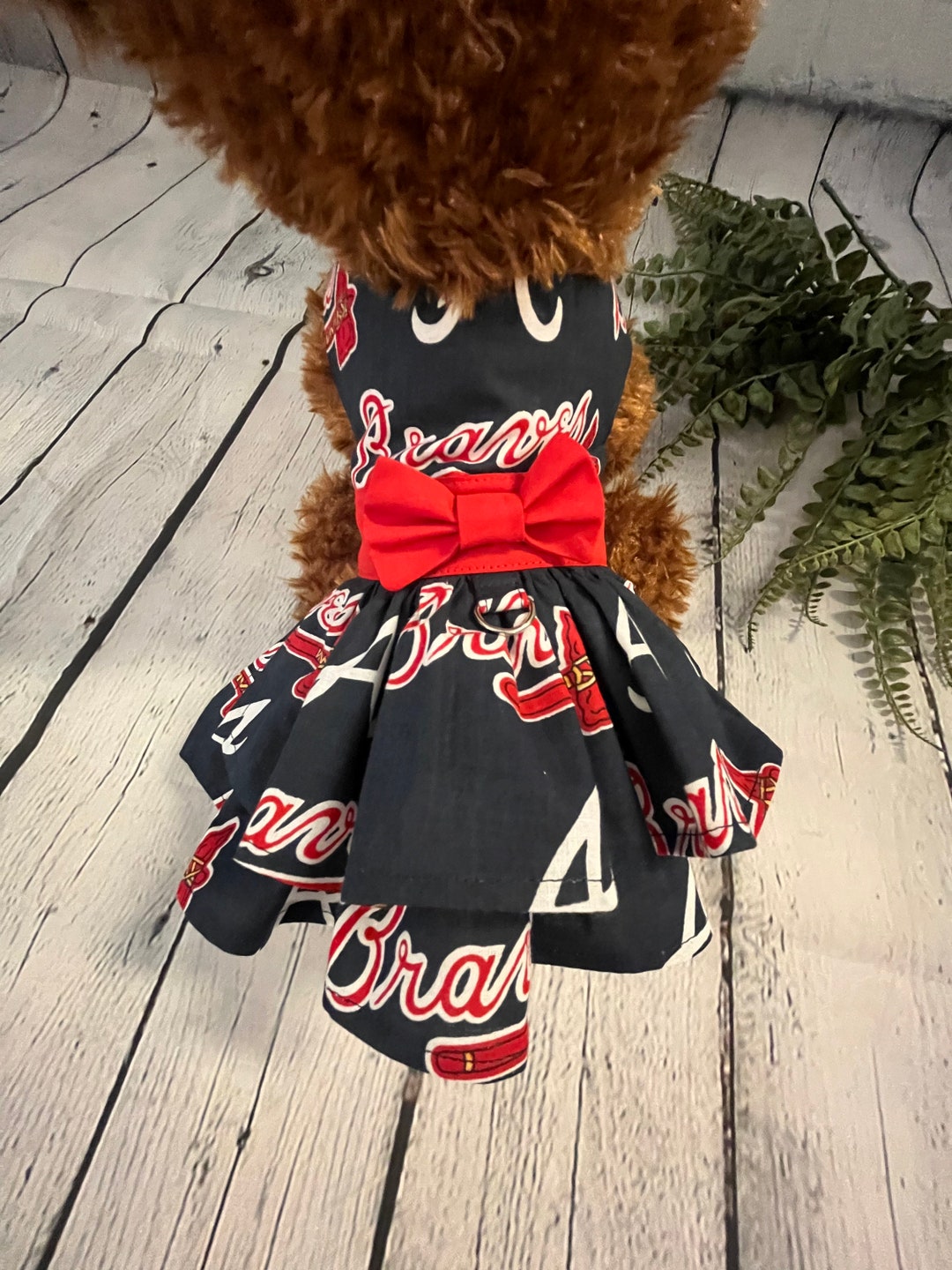 Atlanta Braves Dog Dress - Etsy