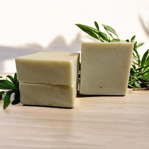 Rosemary Mint Shampoo Bar: French Green Clay, Hair Growth