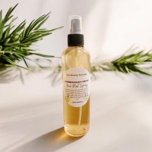 Rosemary Mint Hair Mist Spray, Rosemary Hair Spray