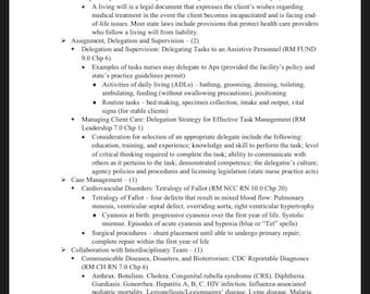 RN Comp-predictor study guide