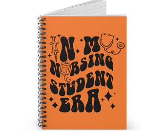 Nursing Student Era Spiral Notebook - Ruled Line