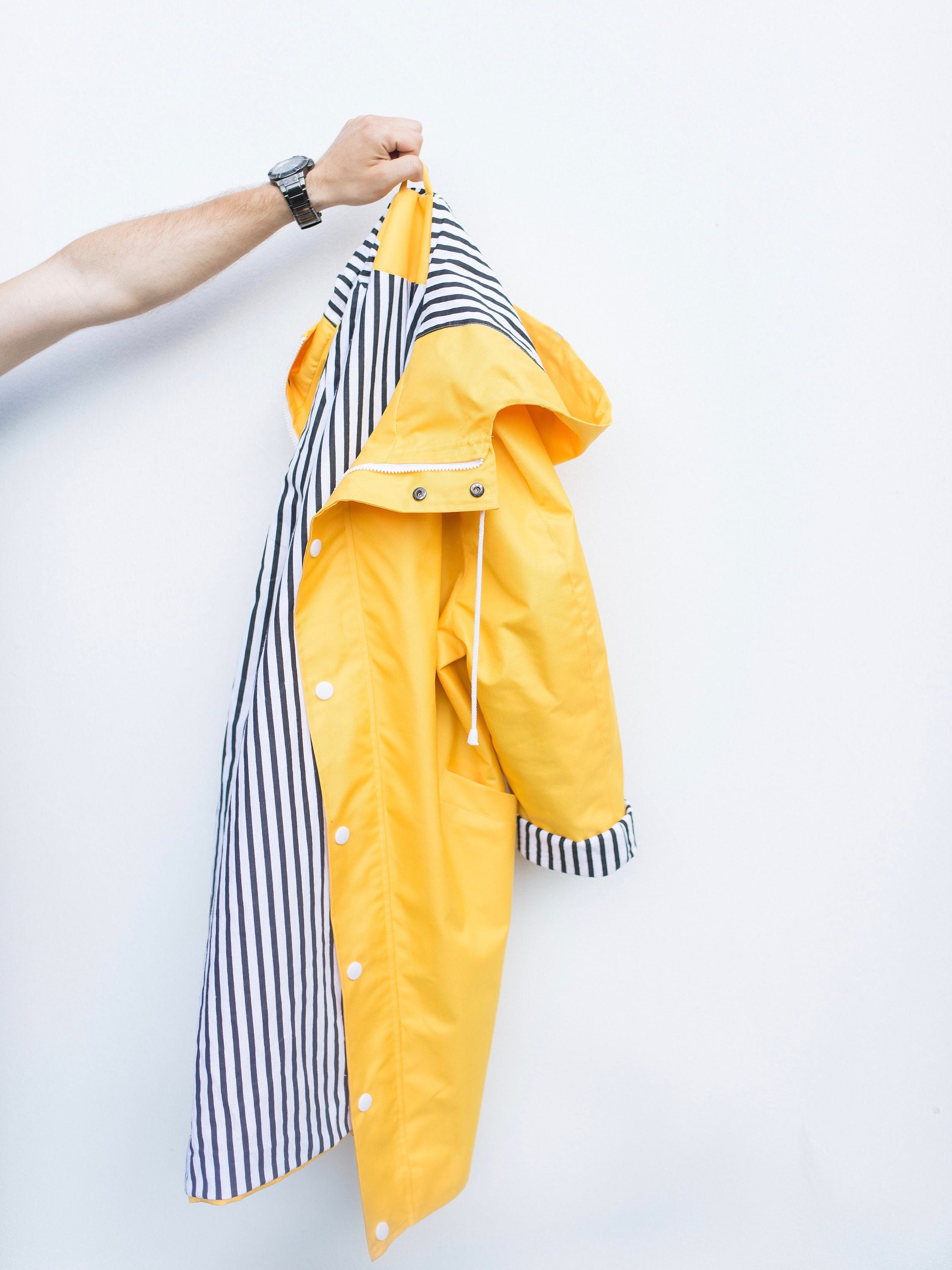 Yellow Raincoat for Men Mens Rain 