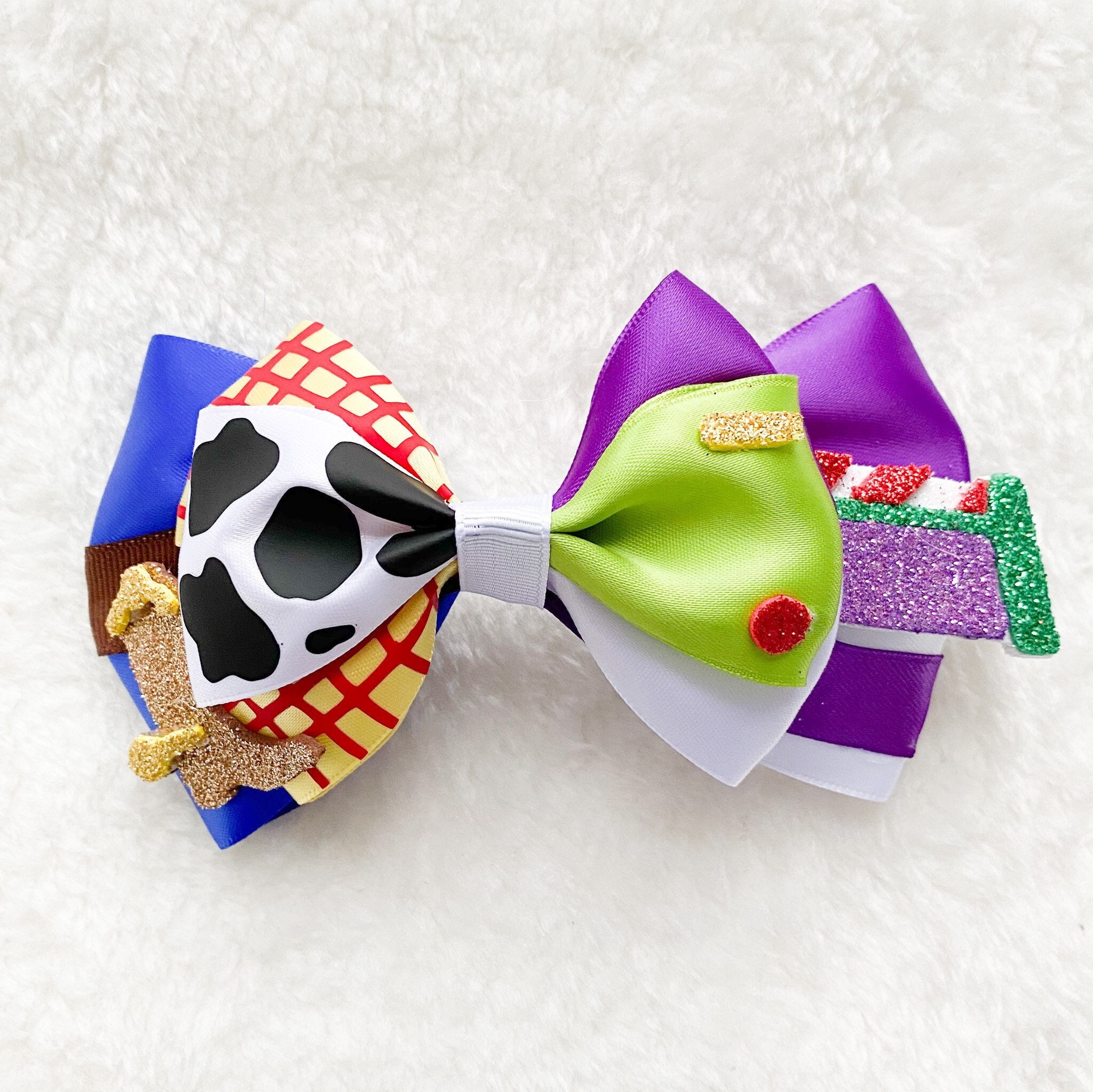 Toy Story Bow Disney Hair Bow Toy Story Toy Story Bow Etsy UK