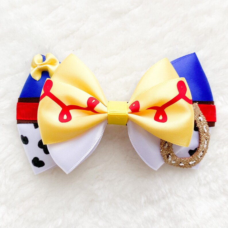 Jessie Bow Disney Hair Bow Toy Story Toy Story Bow Etsy UK