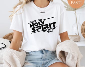 Heiliger Geist christliches T-Shirt: Lustiges spirituelles Parodie Geschenk
