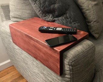 Sofa Tray Table Arm Rest Table Etsy