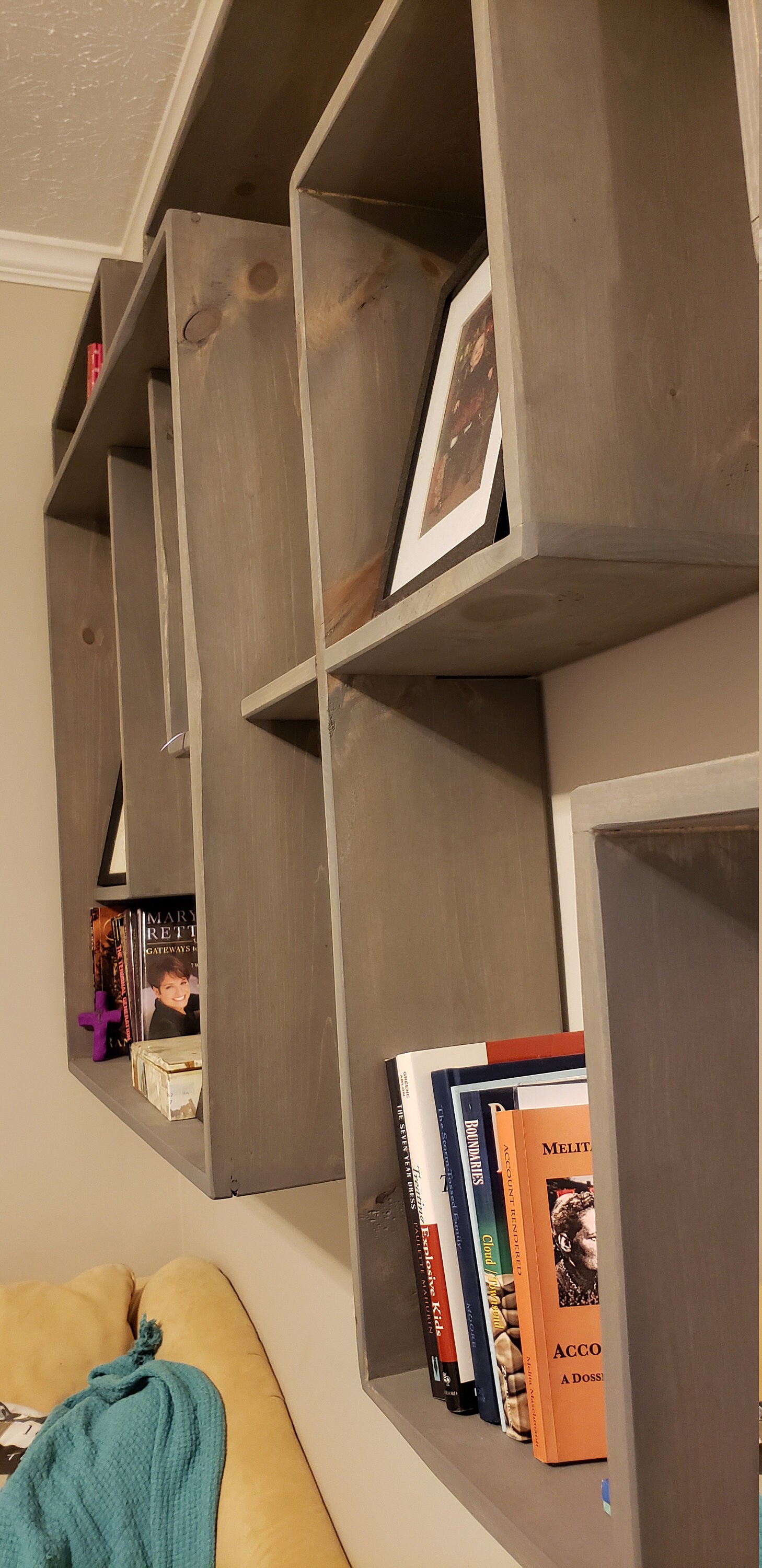 Custom Built All Wood Interlocking Shelves Etsy UK