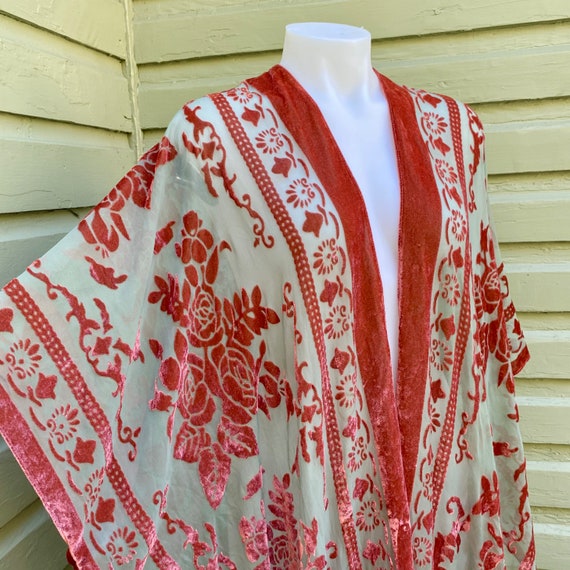 Vintage Velvet Kimono
