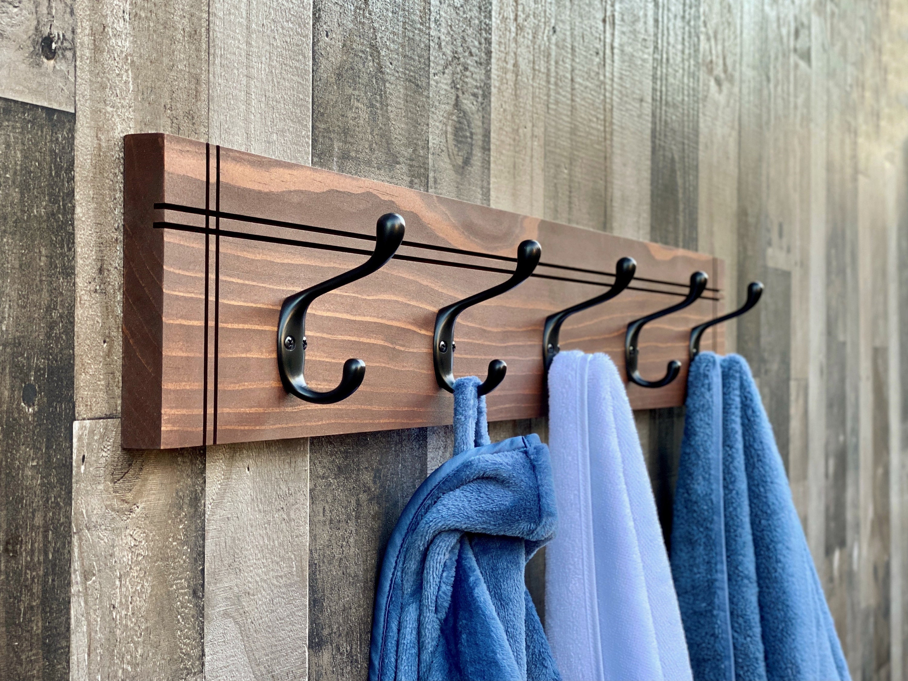 Farmhouse Hooks Rustic Hooks Coat Rack Towel Hooks Hat Etsy