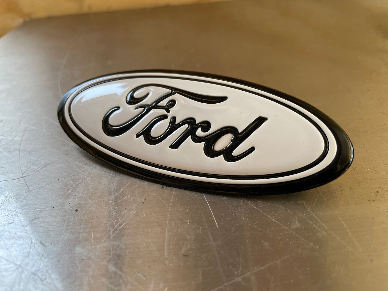 Custom Painted Ford Oval Emblems Etsy