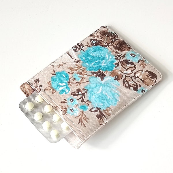 Birth Control Pill Case Discreet, Birth Control Pill Sleeve, Travel Pill Holder, Birth Control Pouch, Contraceptive Pill Case Medicine Pouch