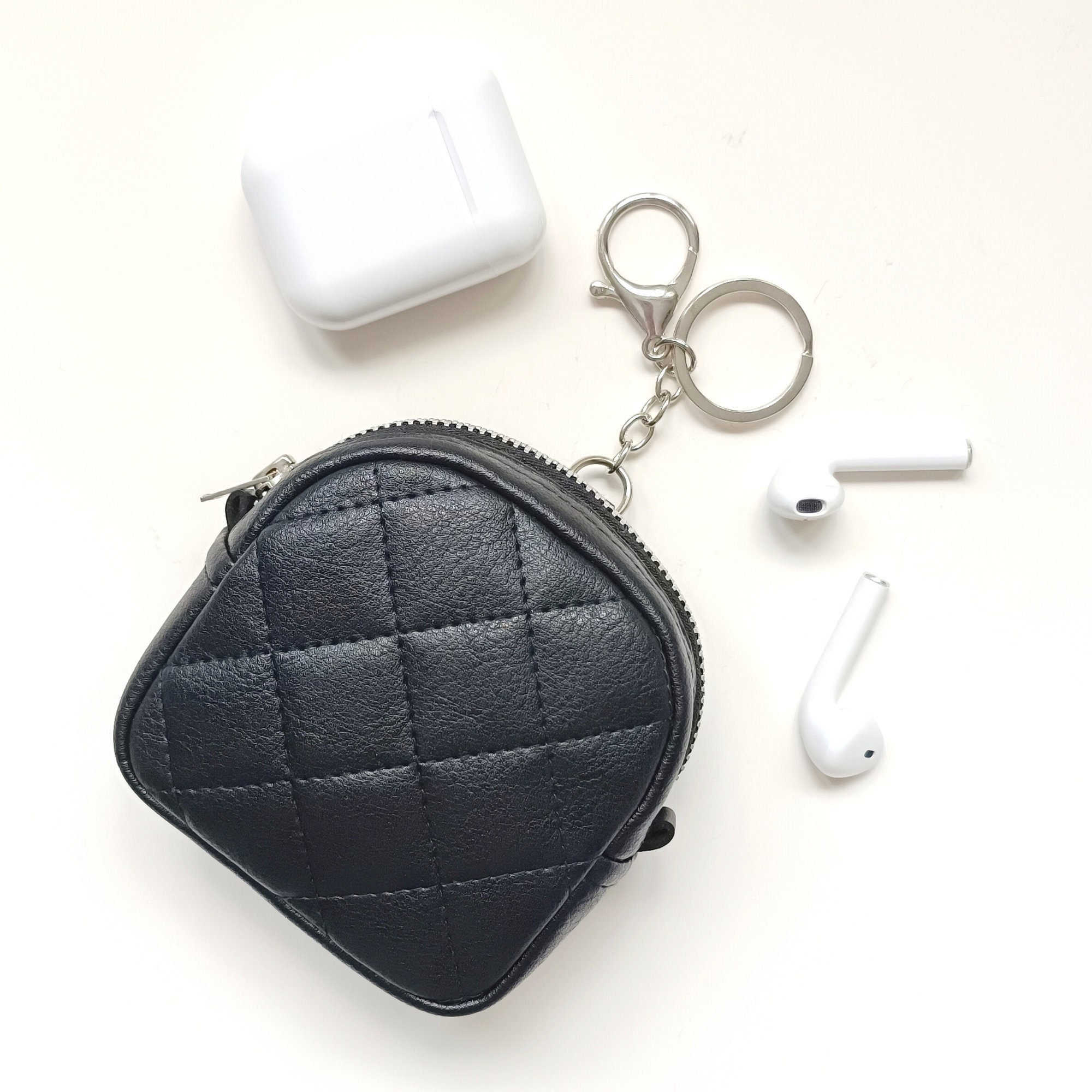 Mini Backpack Purse Keychain Wallet Cute Airpod Case Etsy