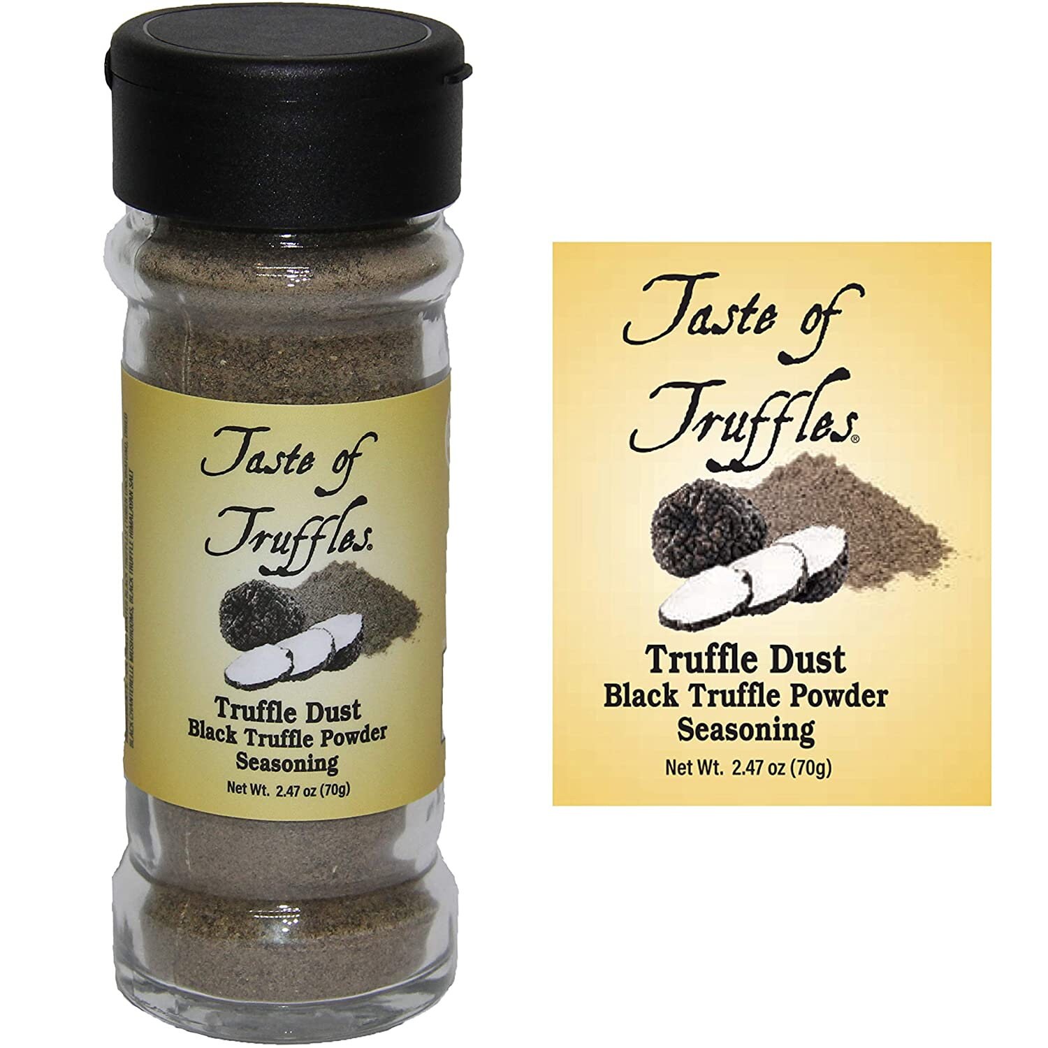 Black Truffle Powder Seasoning 2.47oz Etsy