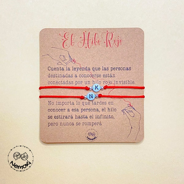 Pulseras Personalizadas - Hilo Rojo