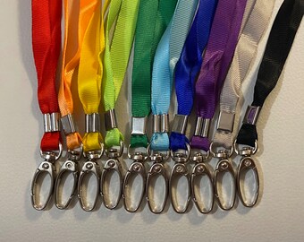 Fursuit Badge Lanyards Colourful