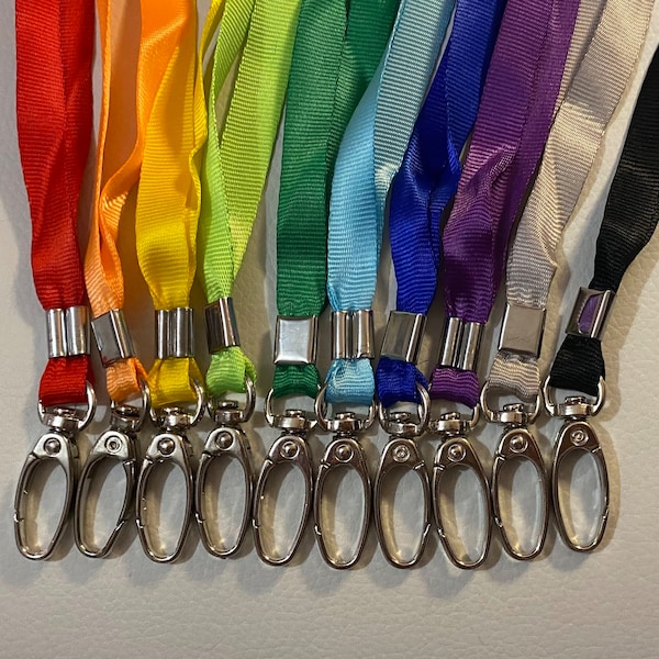 Fursuit Badge Lanyards Colourful