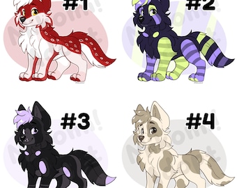 Furry Canine Adopts - Feral!