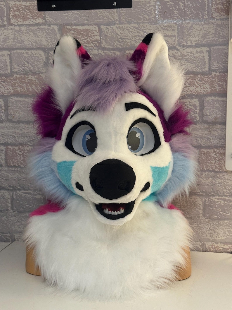 Colourful Husky Fursuit Partial Premade! - Etsy