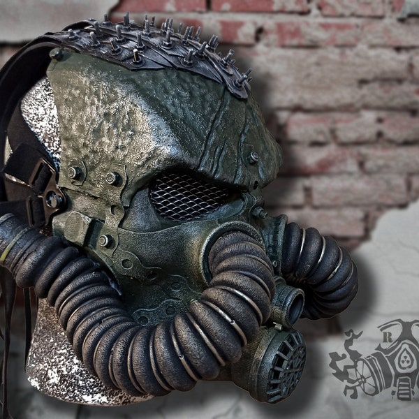 Máscara de gas militar apocalíptico / Hecho de máscara de gas rusa.