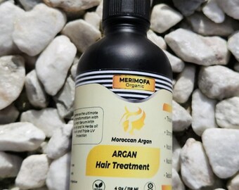 MERIMOFA ARGAN HAIR treatment with herbs helps growth and repair damage hair