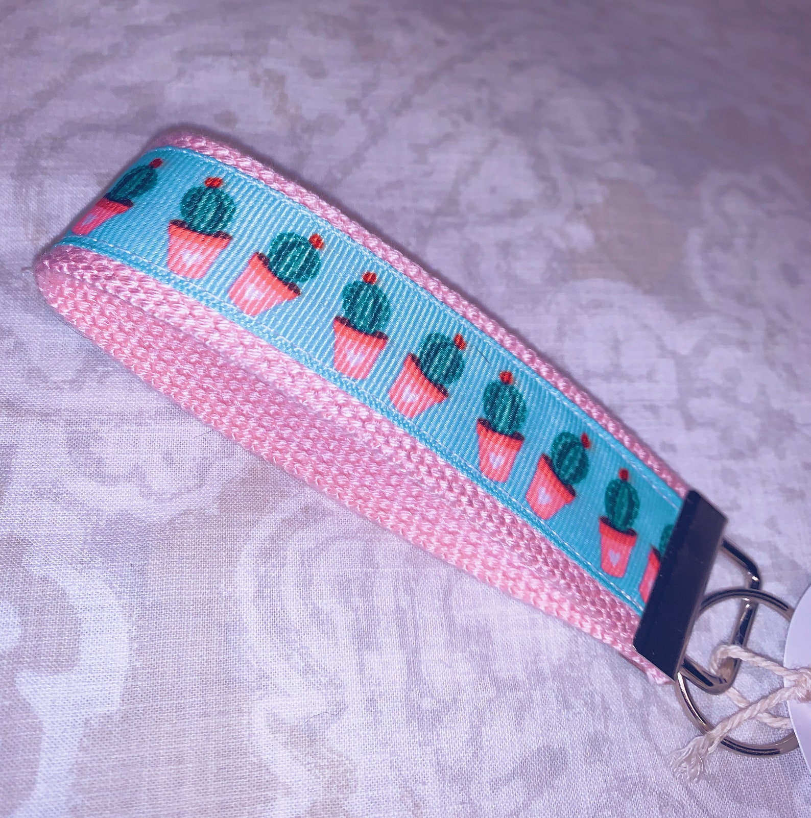 Homemade Key Fobs Keychains Wristlet Keychain Accessories Etsy