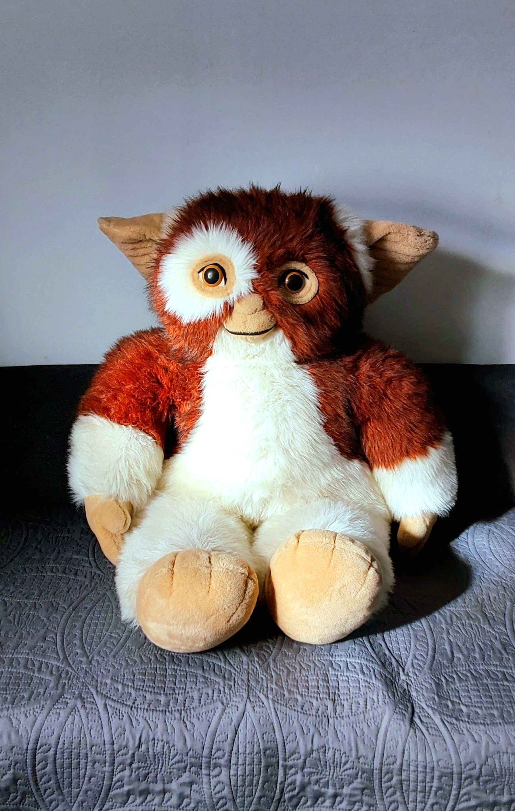 VTG Gizmo mogwai, gremlins, Warner Bros, peluche, 40 cm fabriqué en  Espagne, à partir des années 1990 -  France