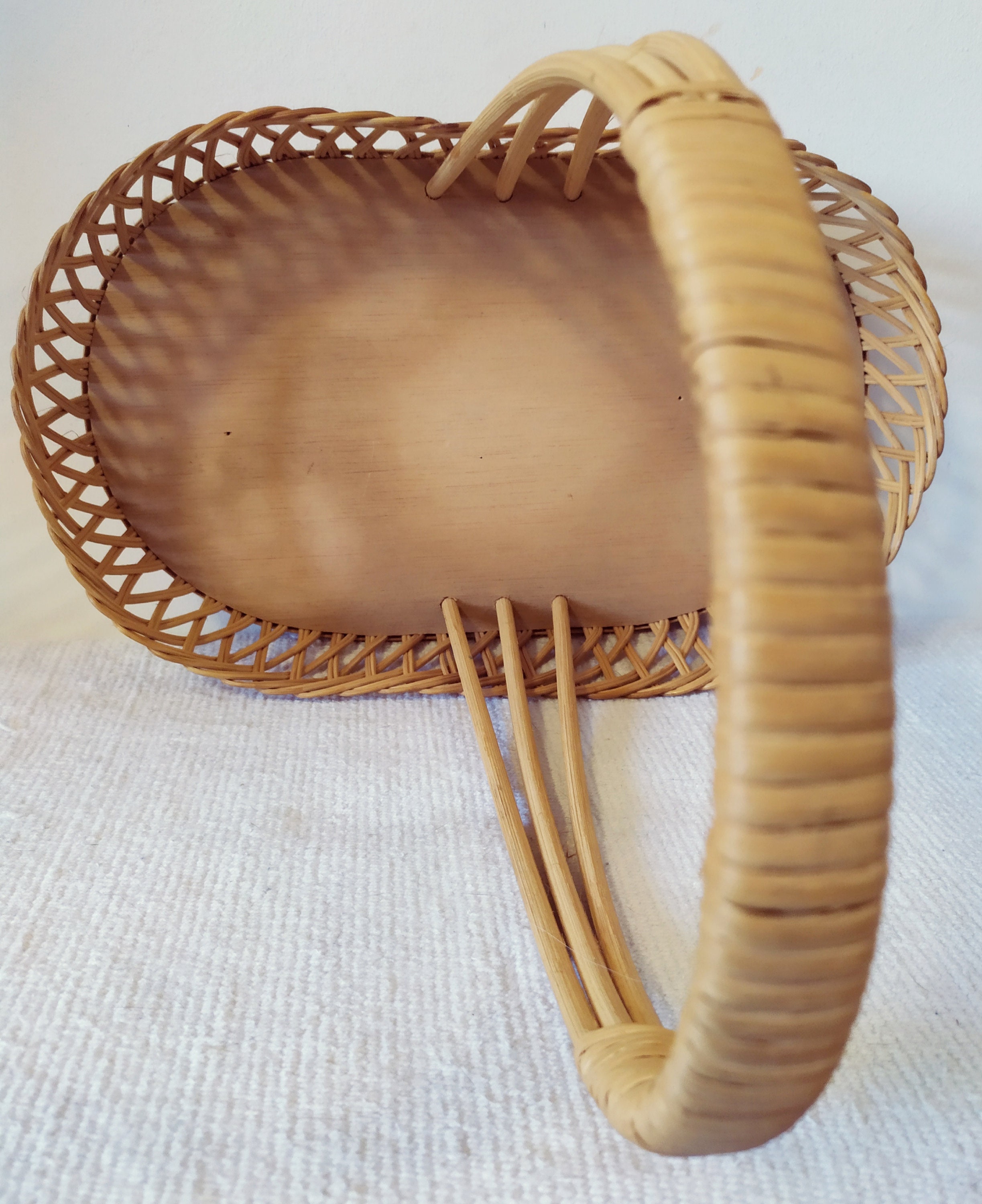 Vintage handmade basket | Etsy