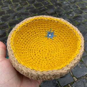Jute Basket,storage for the kitchen,plant basket,Vegetable basket,eco storage,eco friendly basket, Ukraine handmade products crochet storage