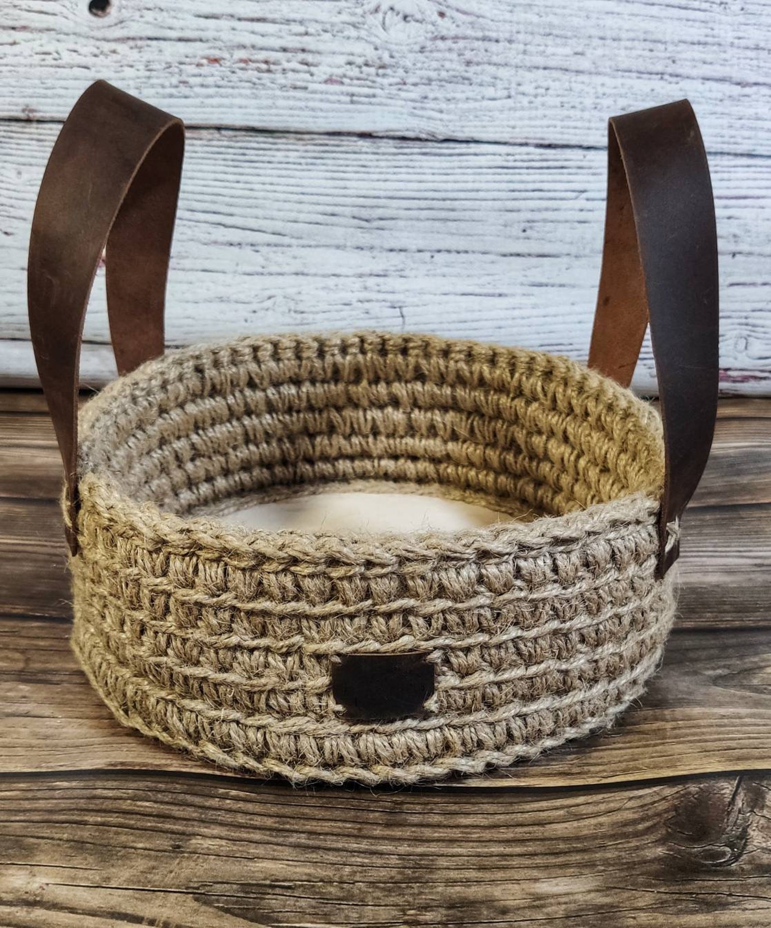 Jute Basket Storage for the Kitchen Plant Basketvegetable Etsy