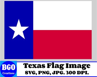Texas flag SVG, Texas Layered SVG, Texas Flag clipart, Printable, Commercial use, instant download