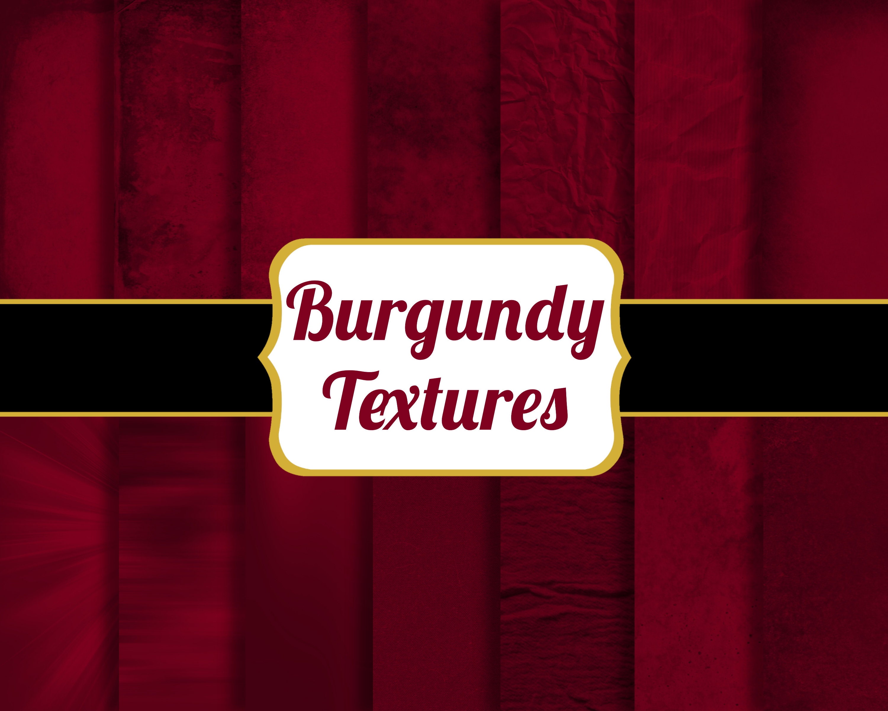 Distressed Burgundy Digital Paper Pack 26 Burgundy Textures Etsy
